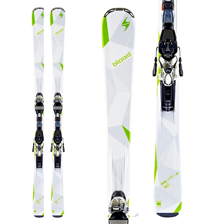 Blizzard X-Viva 770 Ti Skis + IQ TP12 Bindings - Women's 2015