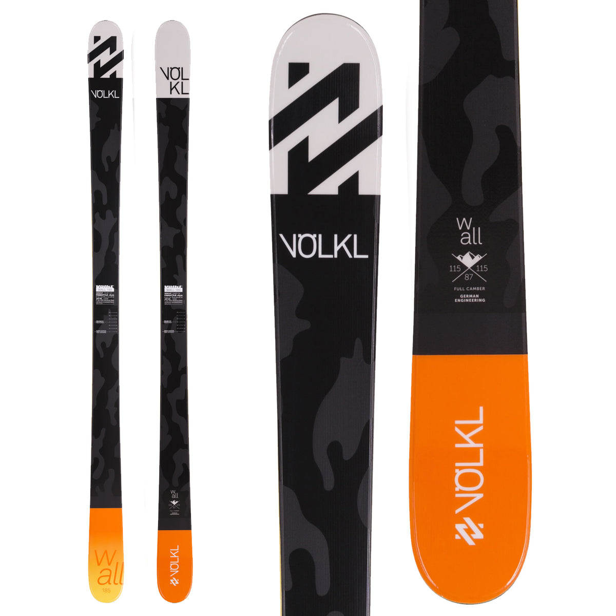 Volkl Wall Skis 2016