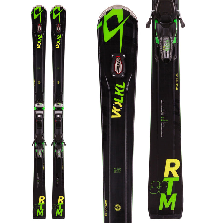 Volkl RTM 86 UVO Skis + iPT Wide Ride 12.0 Bindings 2016