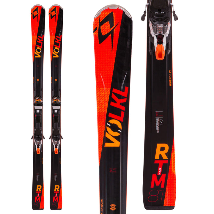 Volkl RTM 81 Skis + iPT Wide Ride 12.0 Bindings 2016