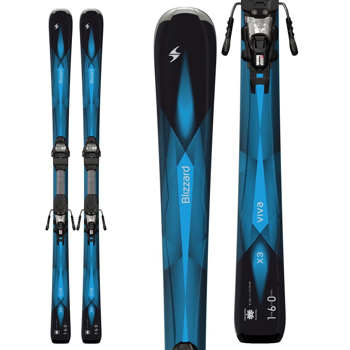Blizzard Viva X3 + IQ-TP10 Bindings - Women's 2016