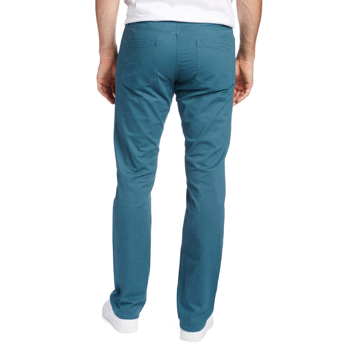 RVCA Stay RVCA Pants Mallard Blue Back View