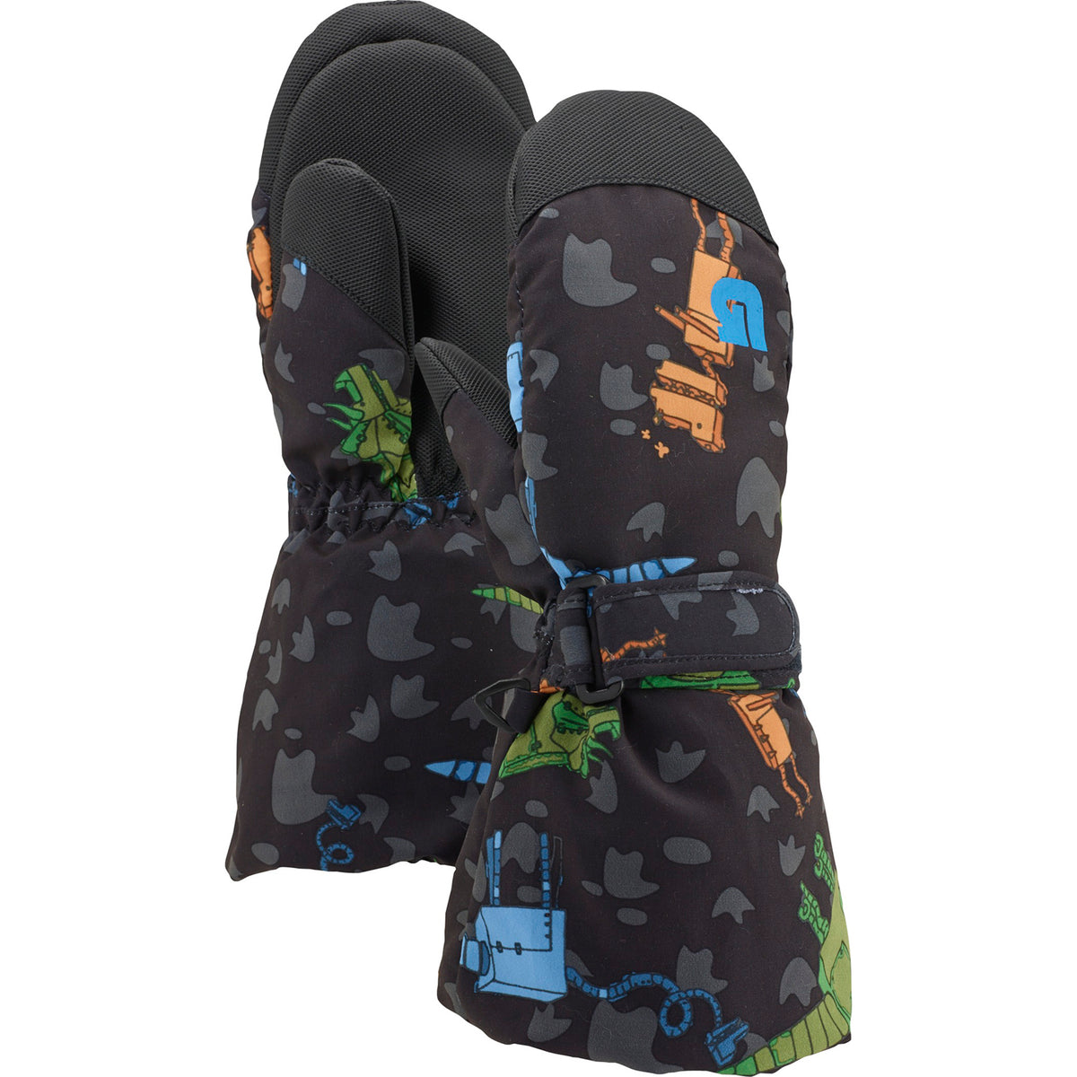 Burton Minishred Heater Mittens - Little Kids' Cyborgasaurus Rex