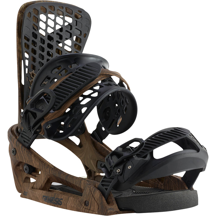 Burton Genesis EST Snowboard Bindings 2016 Darkwood