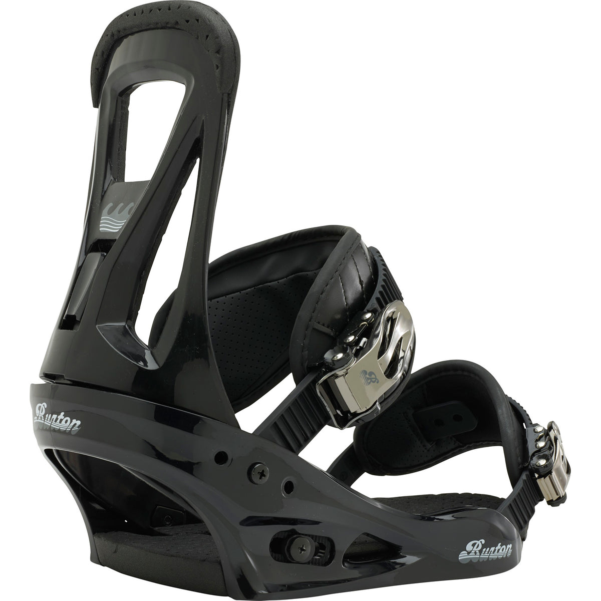 Burton Freestyle Snowboard Bindings 2017 Black Side View