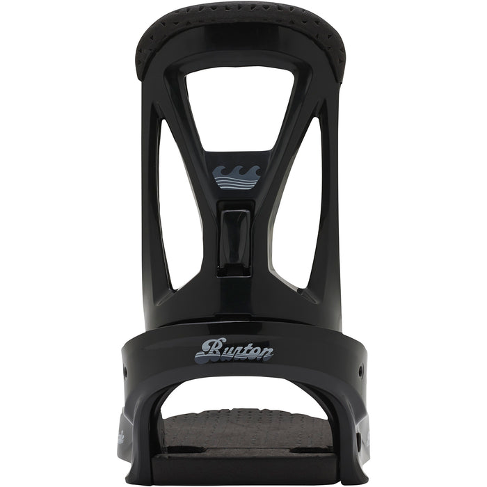 Burton Freestyle Snowboard Bindings 2017 Black Back View