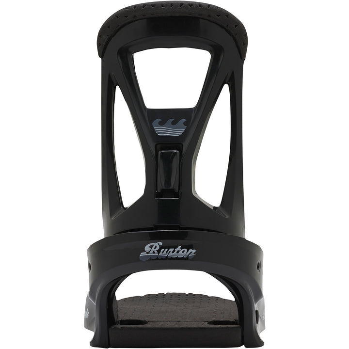 Burton Freestyle Snowboard Bindings 2017 Black Back View