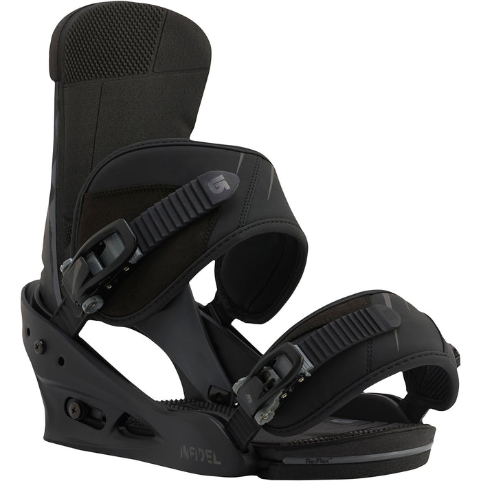 Burton Infidel Snowboard Bindings 2016 Smoke Signal Front View