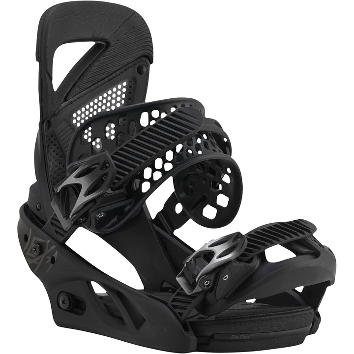 Burton Lexa Snowboard Bindings - Women's 2016 Bad Black Side View