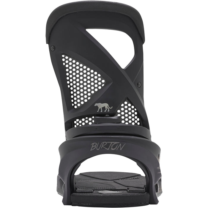 Burton Lexa Snowboard Bindings - Women's 2016 Bad Black Front View