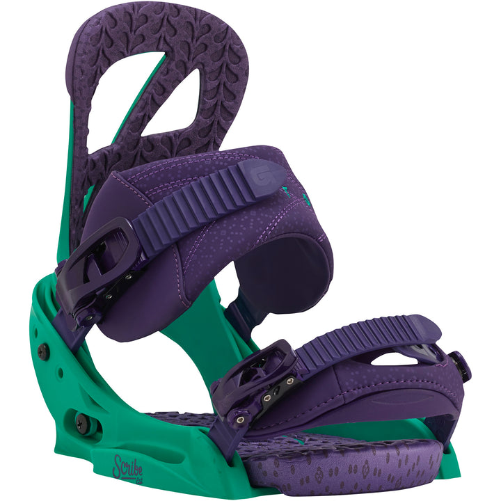 Burton Scribe EST Snowboard Bindings - Women's 2016 50 Shades of Green