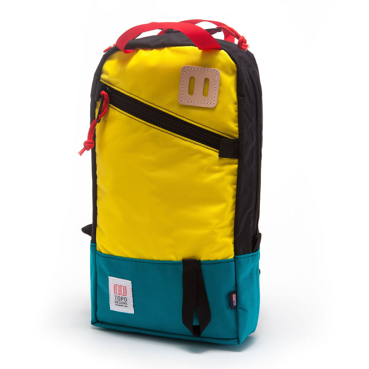 Topo Designs Trip Backpack Teal/Yellow/Black