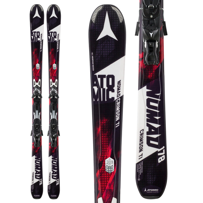 Atomic Nomad Crimson Ti Skis + XTO 12 Bindings 2016