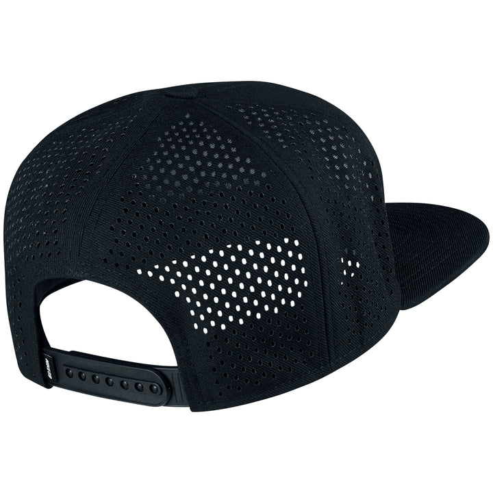Nike SB Performance Trucker Hat Black/Reflective Silver Back View