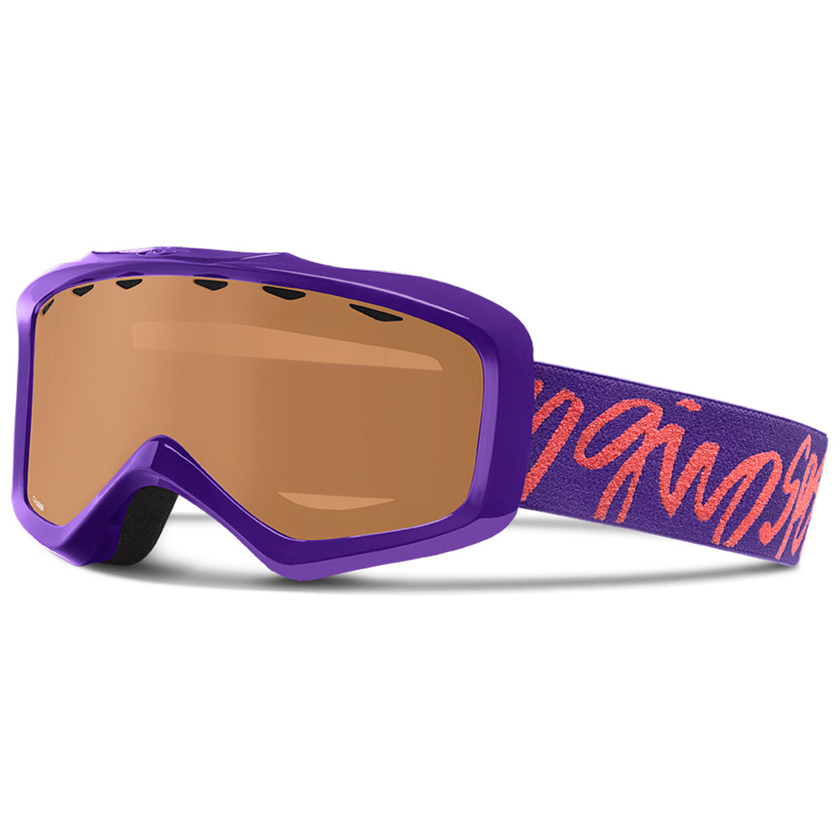 Giro Charm Goggles - Women's Purple Script/Amber Rose