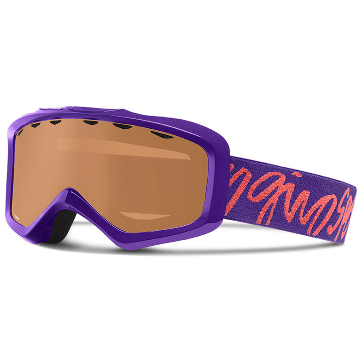 Giro Charm Goggles - Women's Purple Script/Amber Rose