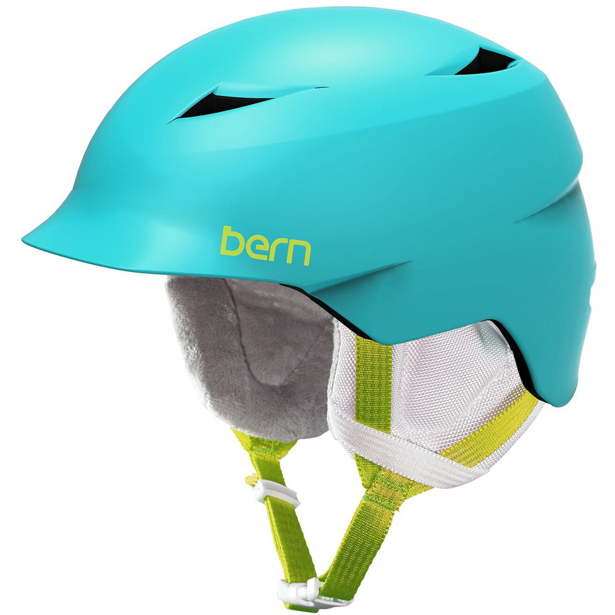 Bern Camina Helmet - Little Girls' Satin Aqua