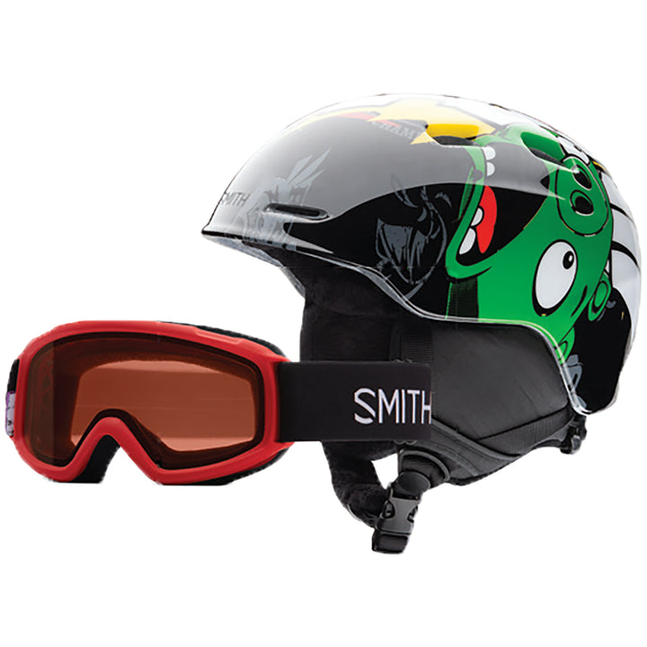 Smith Zoom Jr. Helmet + Sidekick Goggle Combo - Little Kids' Angry Birds Side View