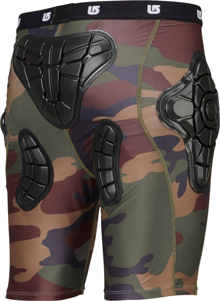 Burton Total Impact Short - Big Kids' Highland Camo Back View