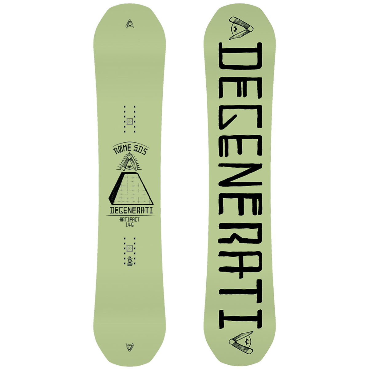 Rome Artifact Snowboard 2016