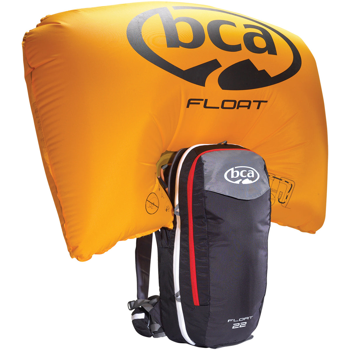 BCA Float 22 Airbag Pack Black