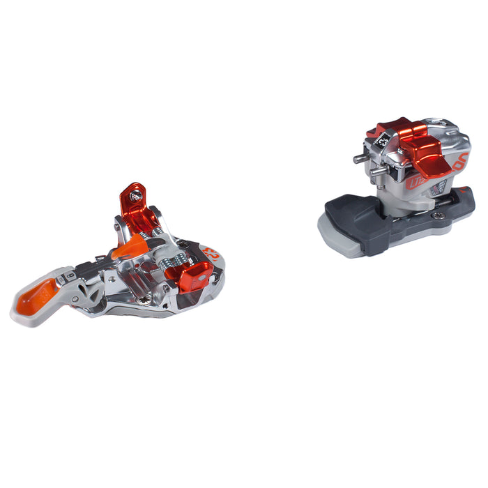 G3 Ion LT 12 Alpine Touring Ski Bindings 2021 Orange/Silver Detail 1 View