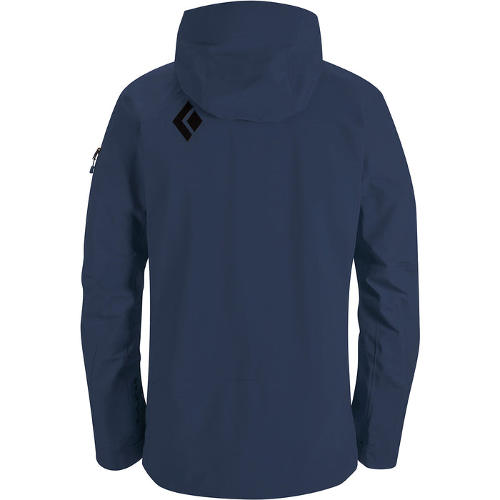 Black Diamond Mission Pro Shell Jacket Captain Back View