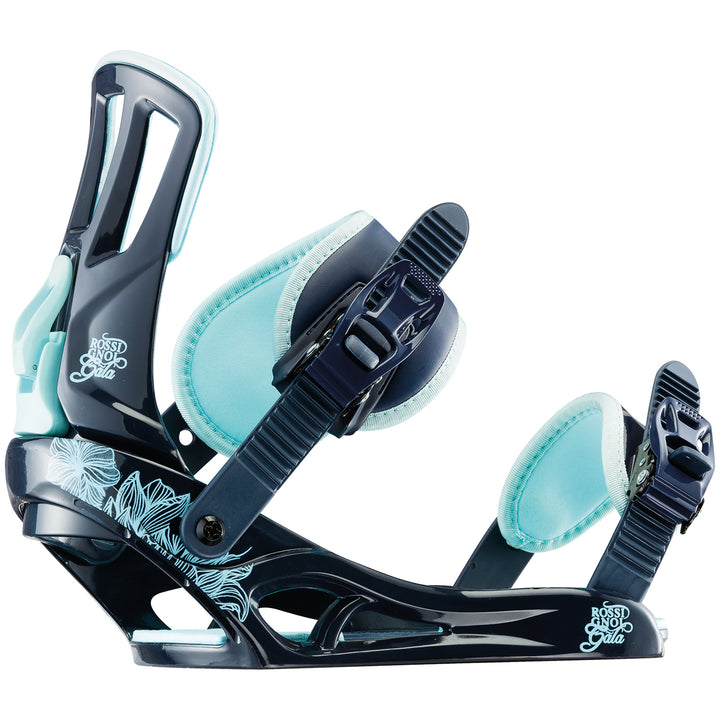 Rossignol Gala Snowboard Bindings - Women's 2016 Black/Aqua