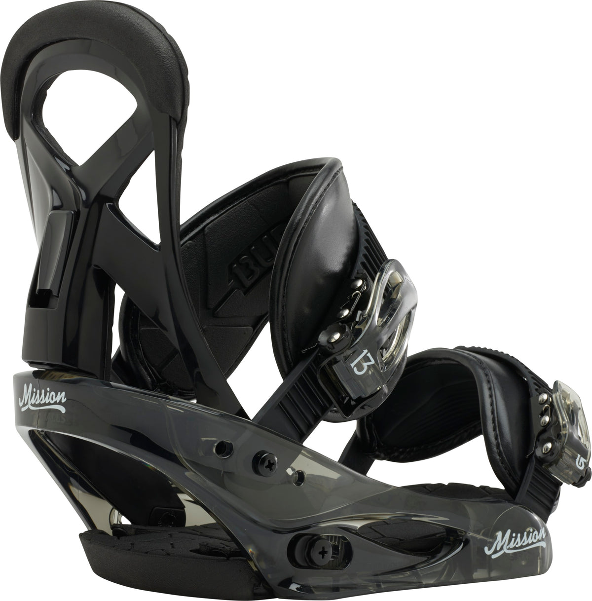 Burton Mission Smalls Snowboard Bindings - Boys' 2016 Black