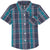 Volcom Everett Plaid Short-Sleeve Button-Down Shirt (Ages 2-7) - Little Boys' Navy Front View