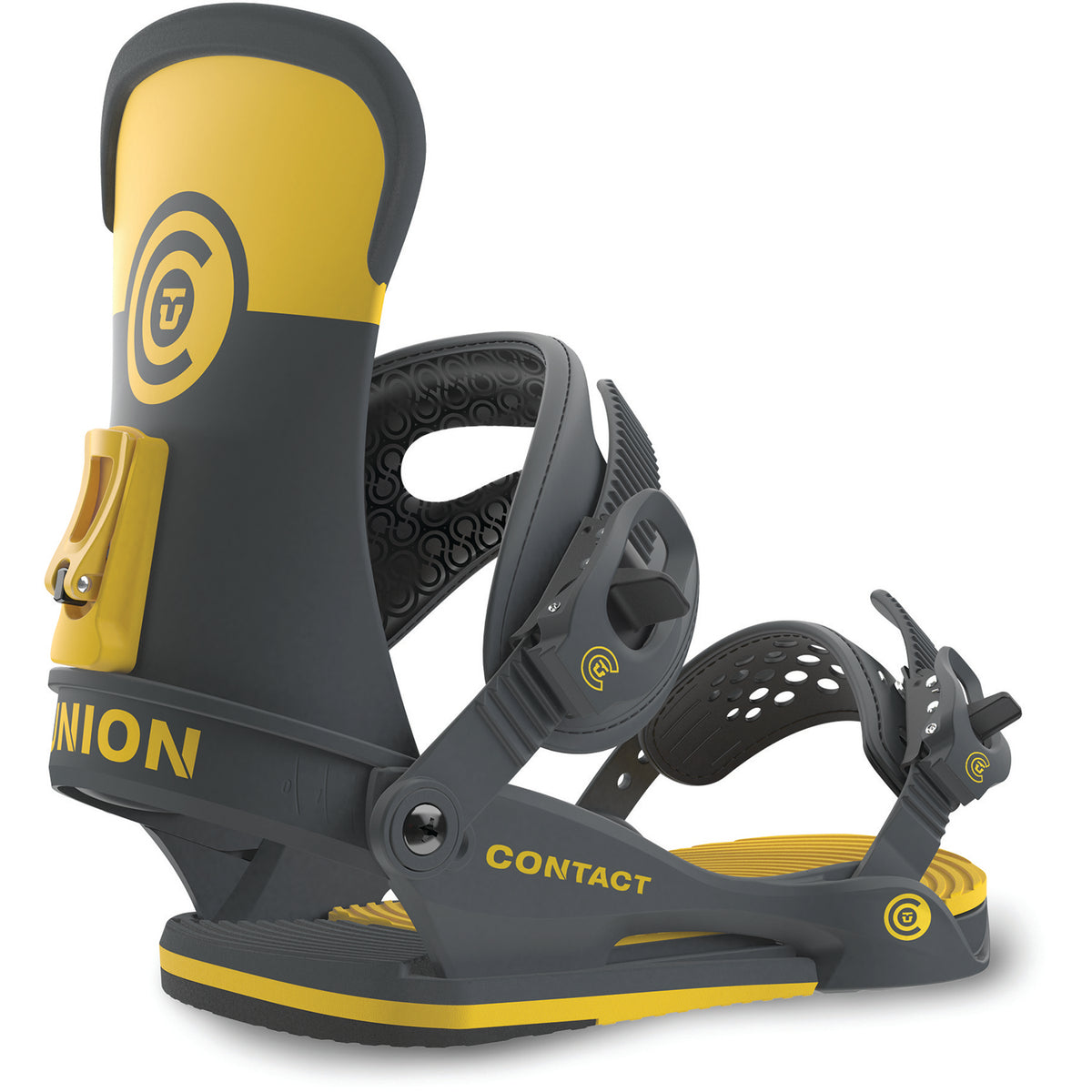 Union Contact Snowboard Bindings 2016 Grey/Yellow
