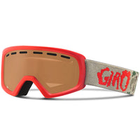 Giro Rev Goggles - Little Kids' Glowing Red Camo/Amber Rose::Glowing Red Camo/Amber Rose