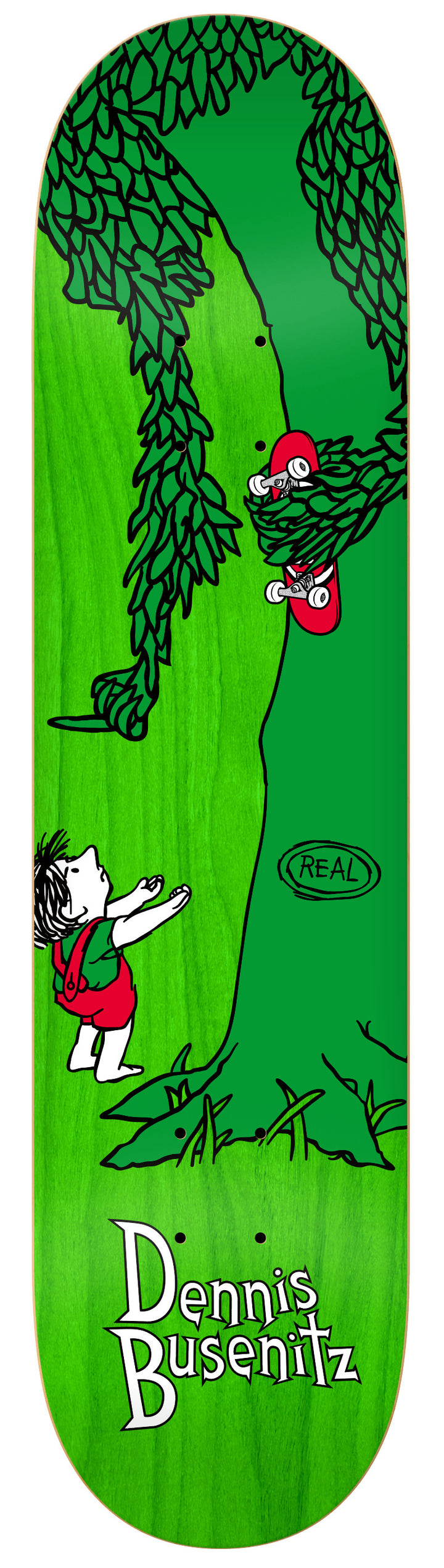Real Busenitz Taking Tree 8.25 Skateboard Deck