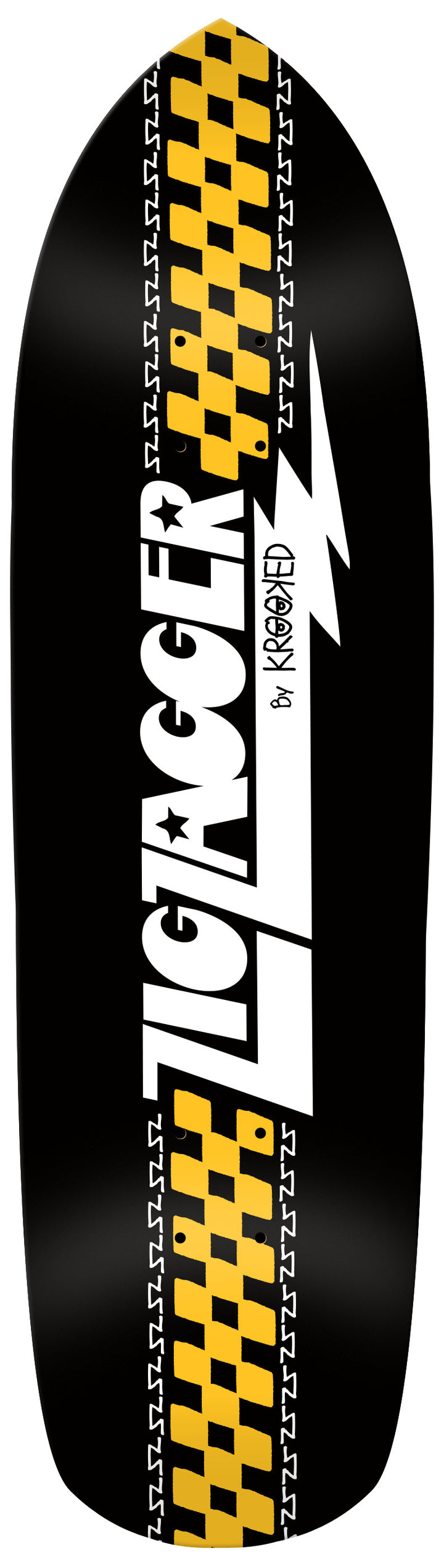 Krooked Zip Zagger Asst 8.62 Skateboard Deck
