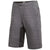 Fox Attack Q4 Shorts Charcoal Heather Front View