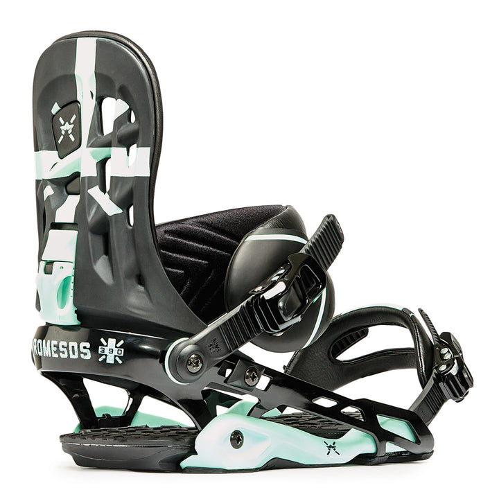 Rome 390 Snowboard Bindings 2016 Mint/Black