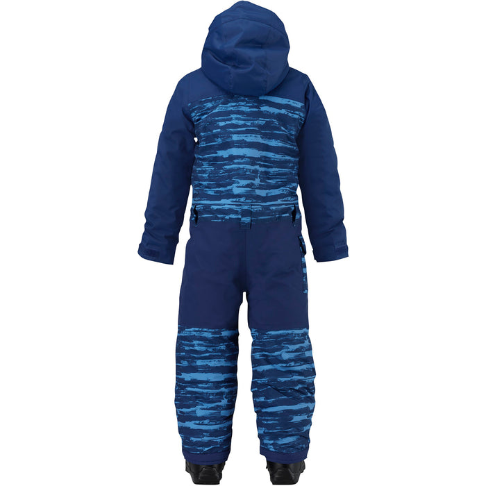 Burton Minishred Striker One Piece - Little Boys' Boro Sloppy Stripe/Boro Back View