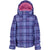 Burton Minishred Elodie Jacket - Little Girls' Inky-Dinky Plaid Front View