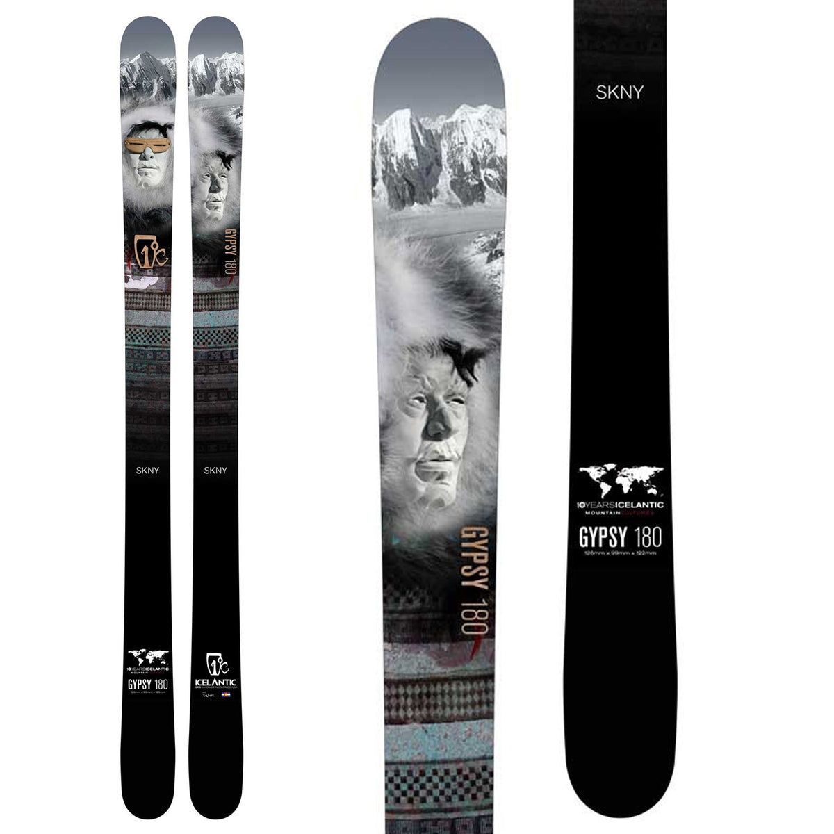 Icelantic Gypsy SKNY Skis 2016