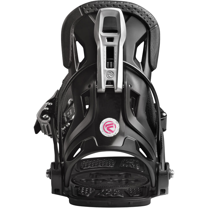 Flow Minx Snowboard Bindings - Women's 2016 Black Back View