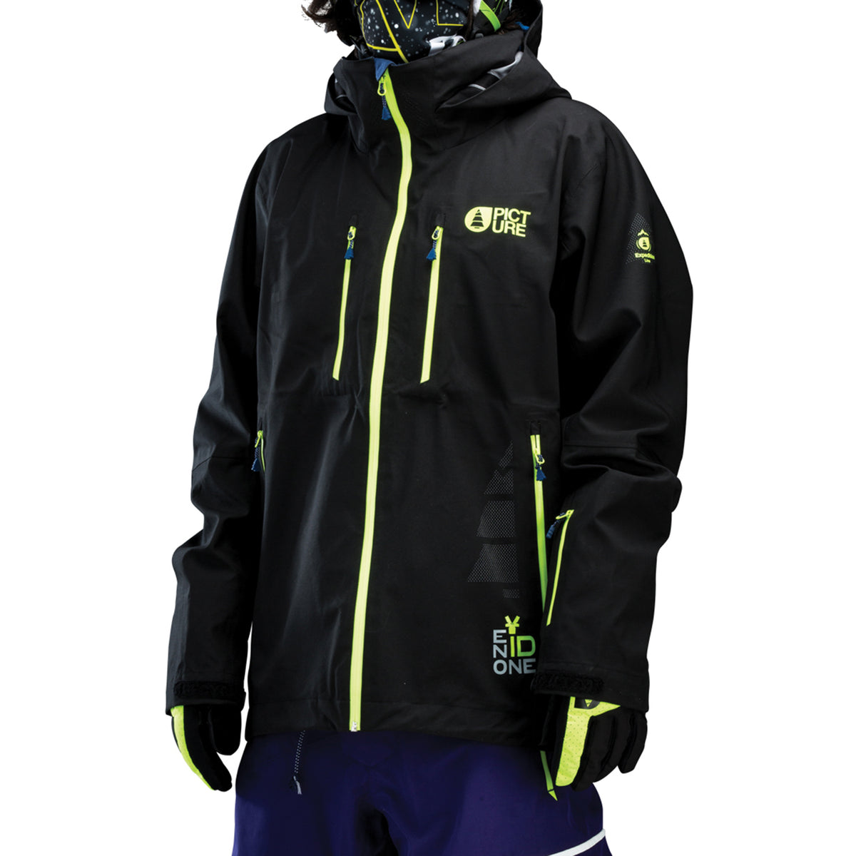 Picture Organic Eno Jacket Black Front View