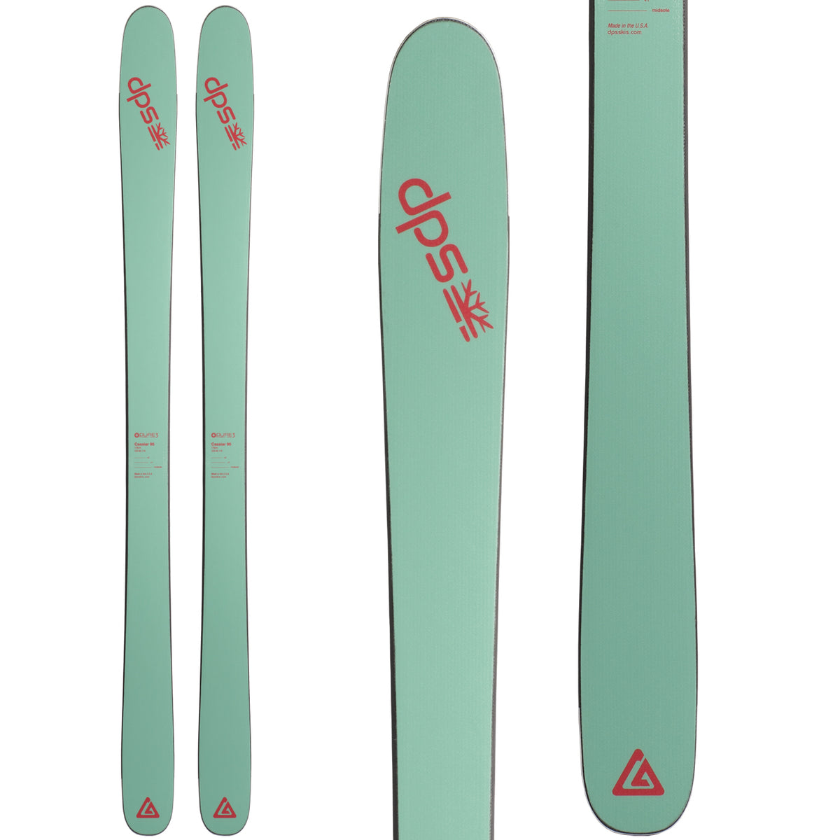 DPS Cassiar 95 Pure3 Skis 2017