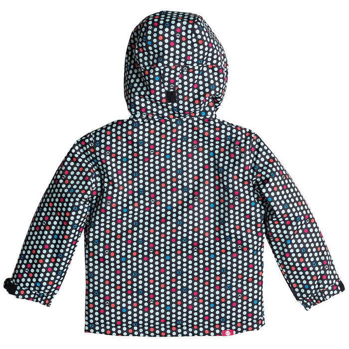 Roxy Mini Jetty Jacket - Little Girls' Dots Spots Back View