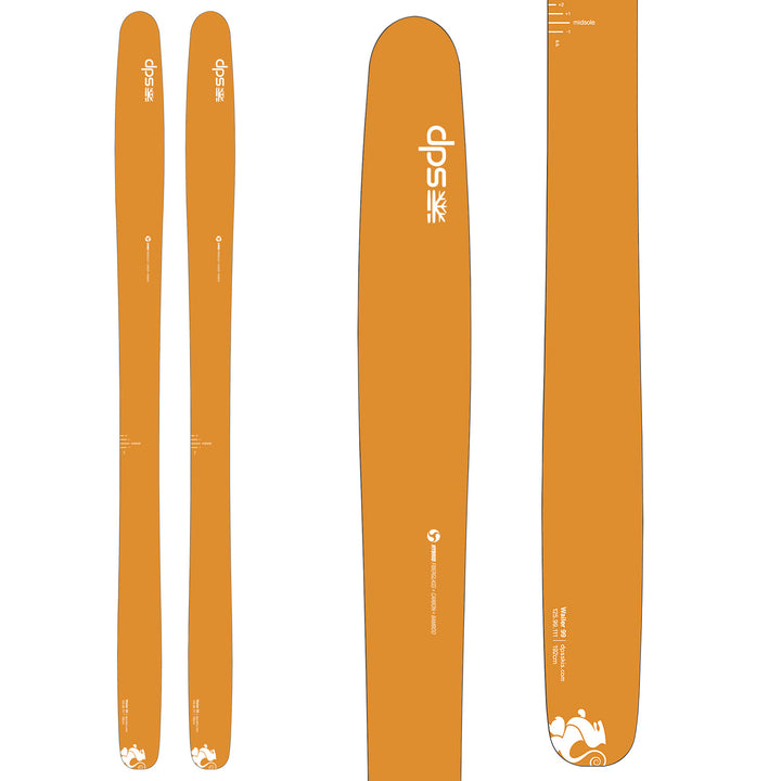 DPS Wailer 99 Hybrid T2 Skis 2016