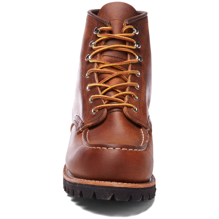 Red Wing 2942 Roughneck Moc Toe Boot Copper R&T Front View