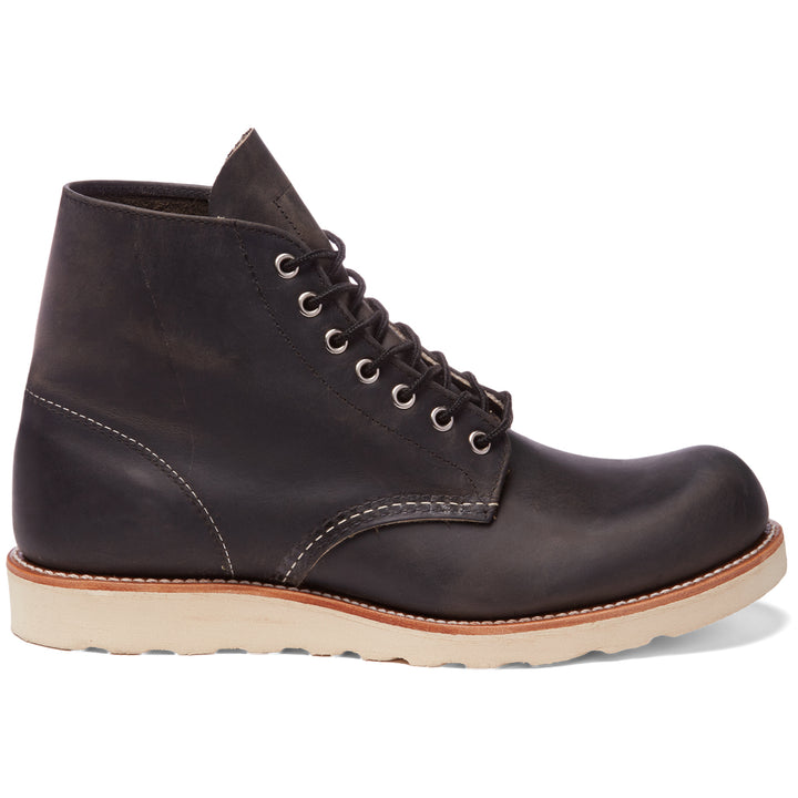 Red Wing 8190 Boots Charcoal Side View