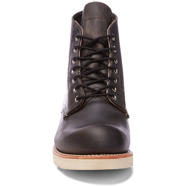 Red Wing 8190 Boots Charcoal Front View
