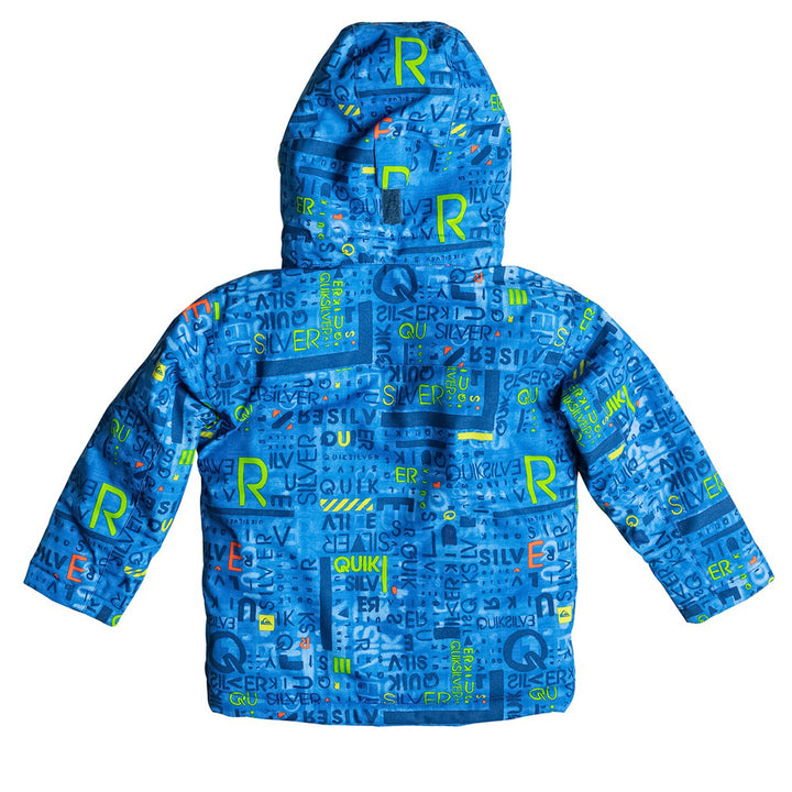 Quiksilver Little Mission Jacket - Little Boys' Olympian Blue Back View