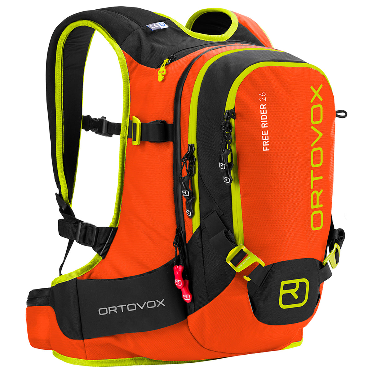 Ortovox Free Rider 26L Backpack Crazy Orange