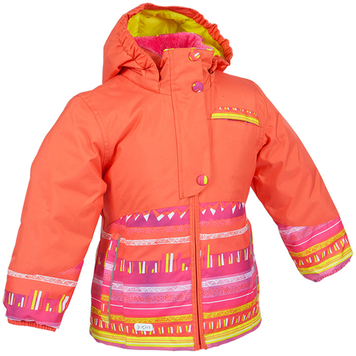 Jupa Anika Jacket - Girls' Apricot Blush/Rose Divin Print/Purple Toy Box
